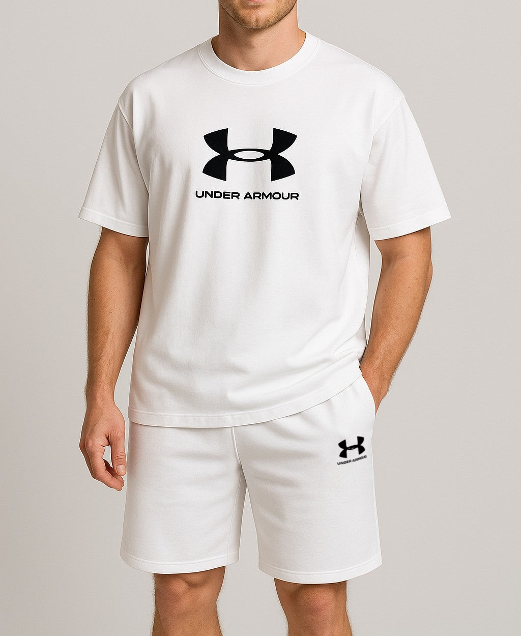Set estivo casual da uomo || T-shirt e pantaloncini