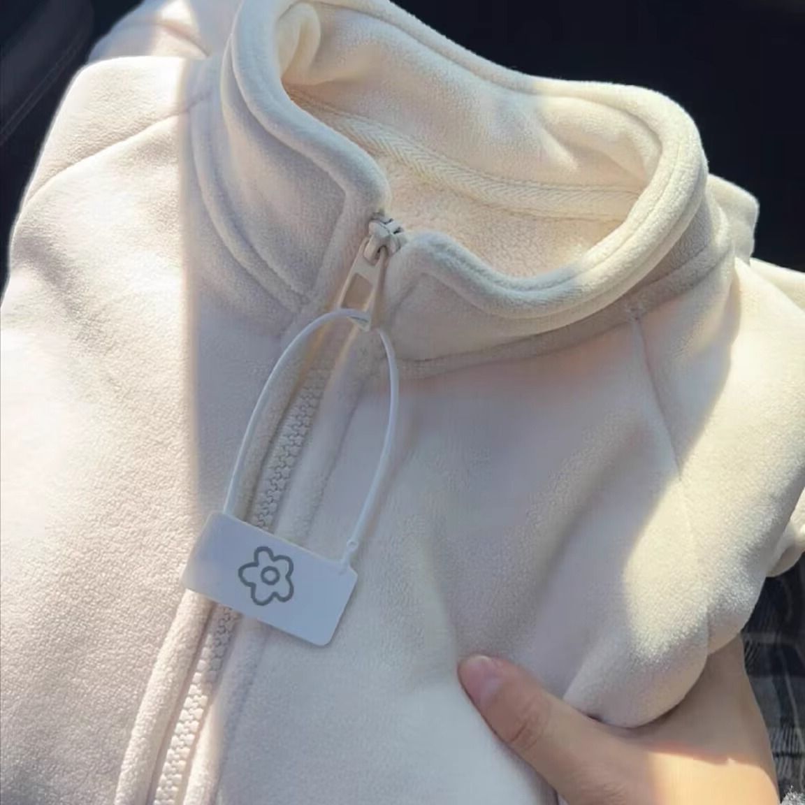 Maglione lungo a maniche lunghe oversize autunnale e invernale