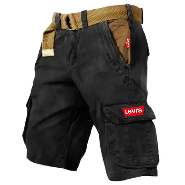 Pantaloncini cargo da uomo