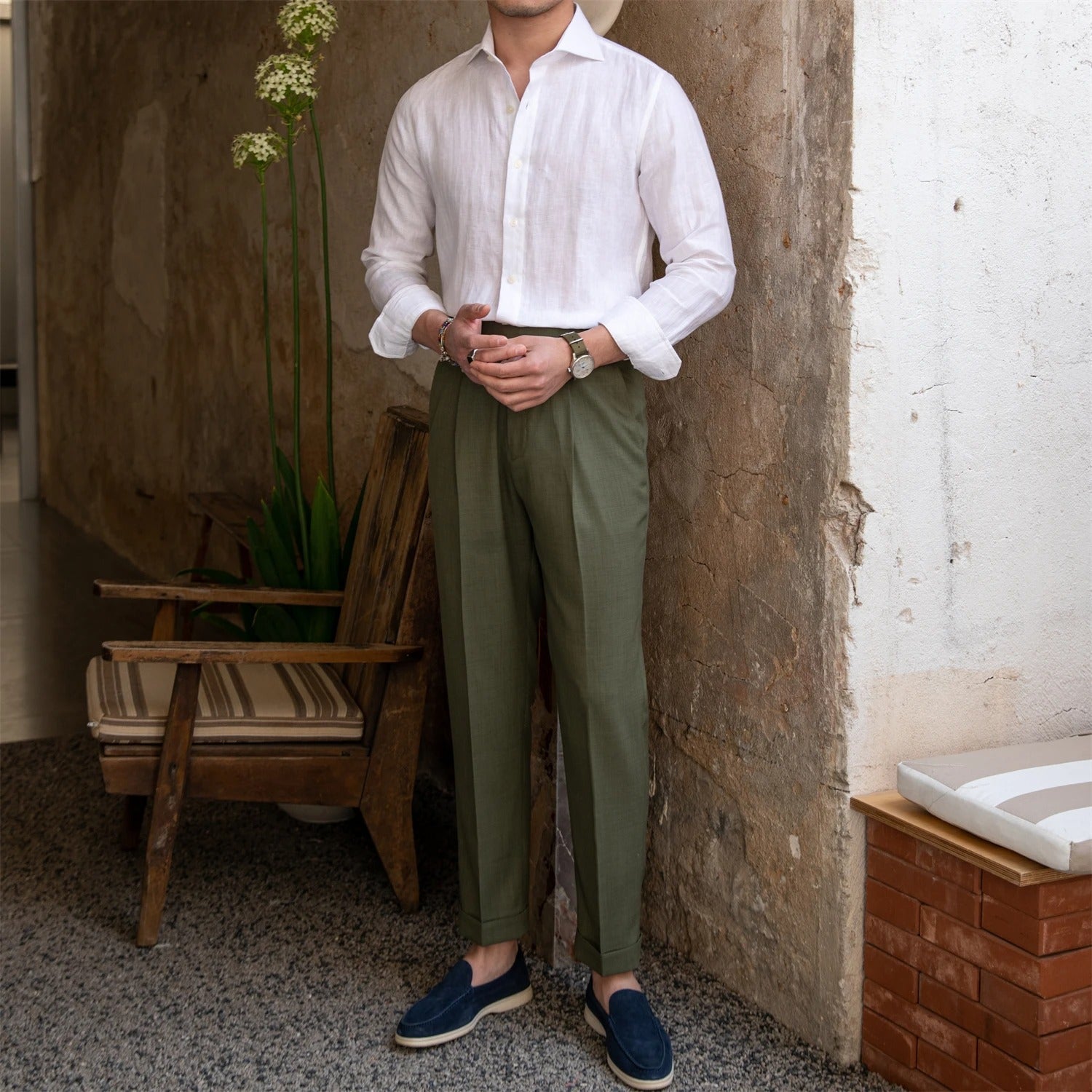 Camicia a maniche lunghe