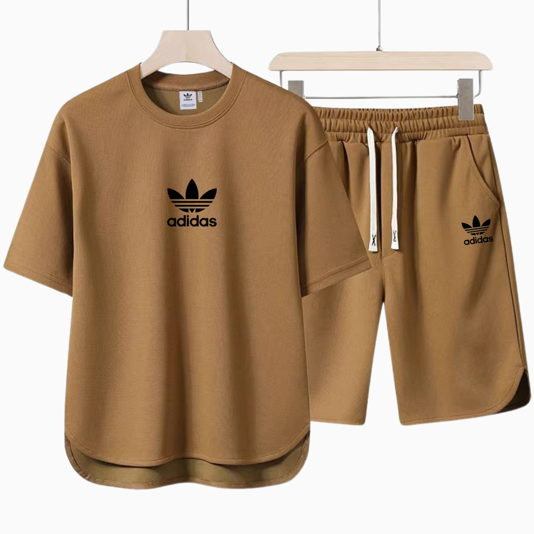 Set per il tempo libero da uomo - T-shirt e pantaloncini