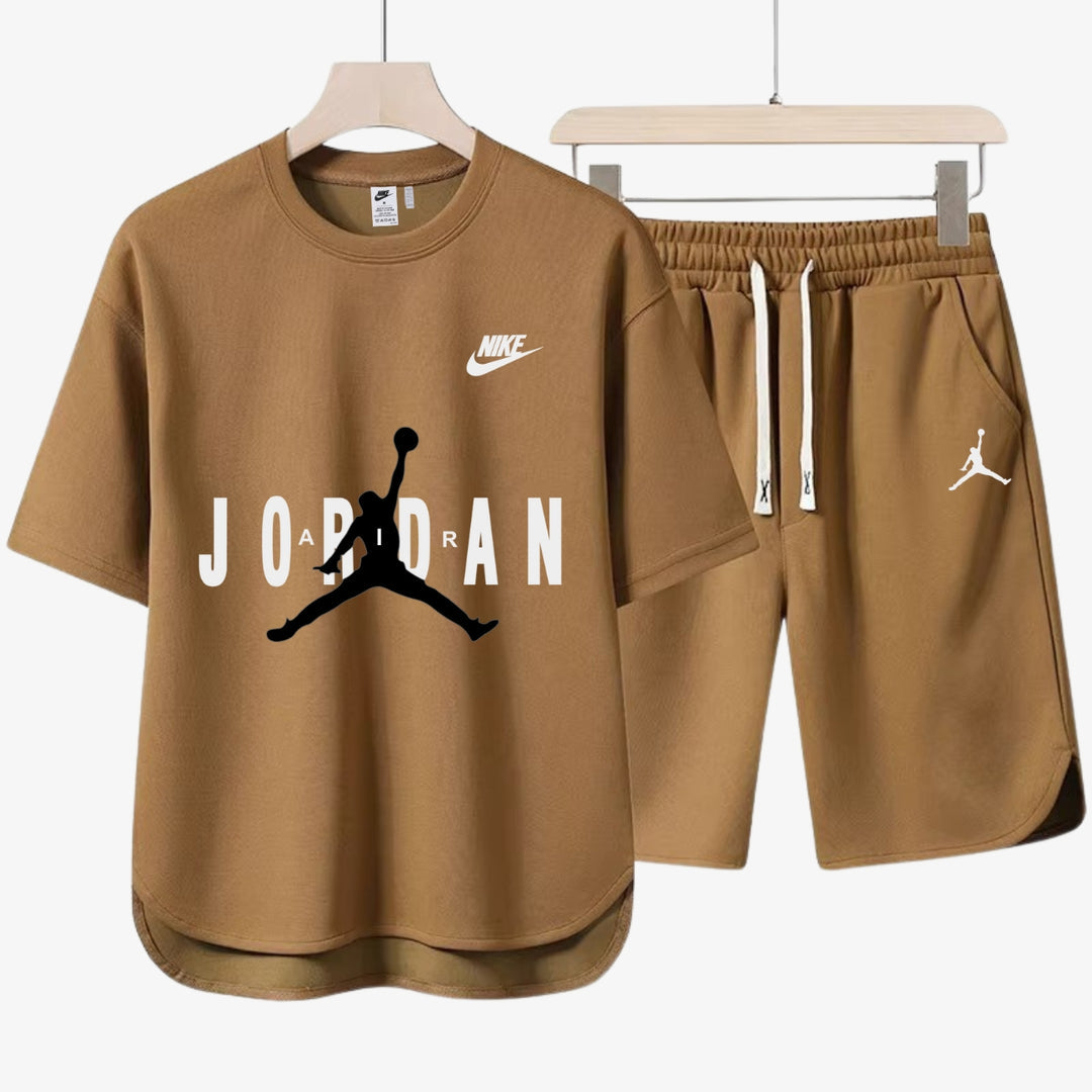 Set casual da uomo - T-shirt e pantaloncini