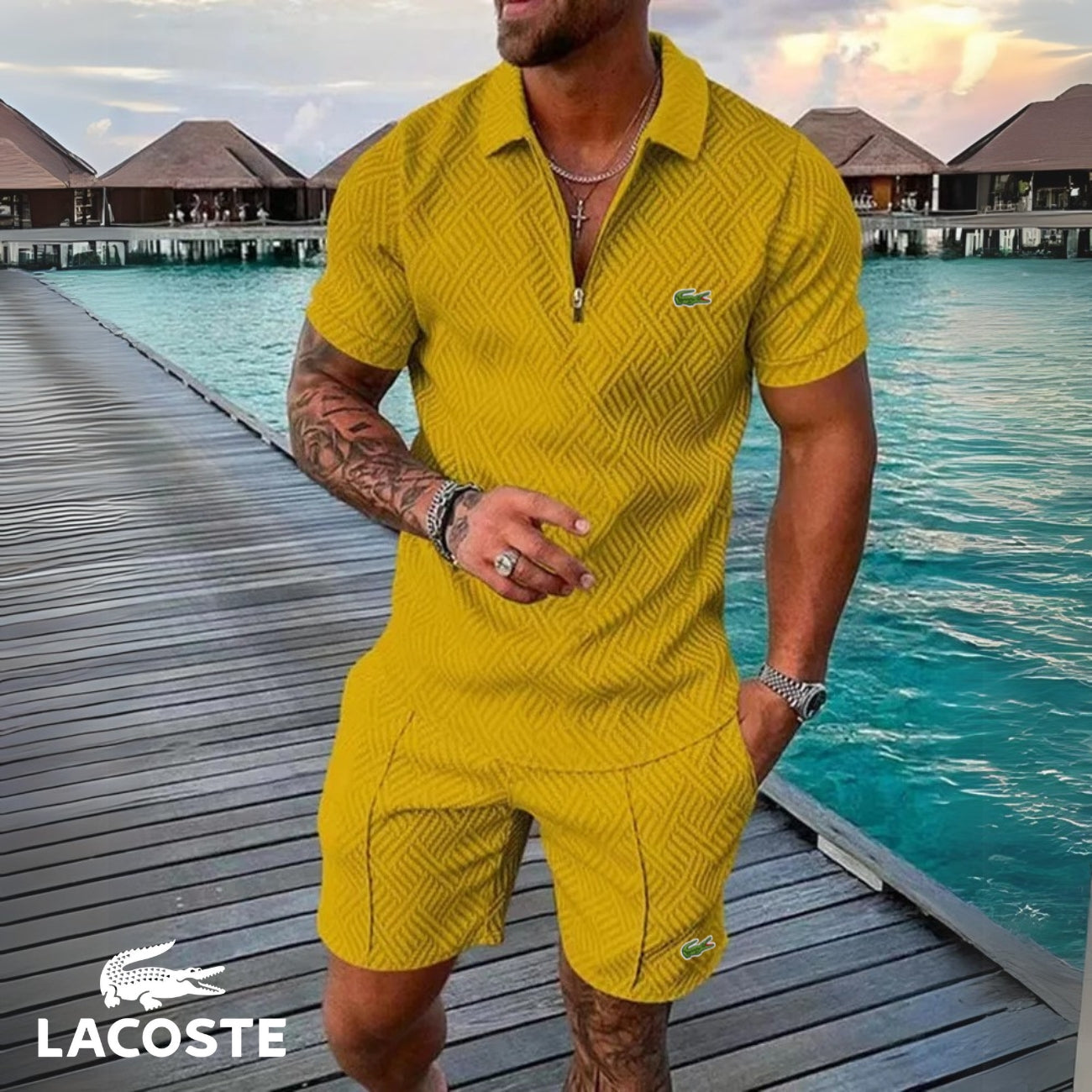 Set estivo casual da uomo