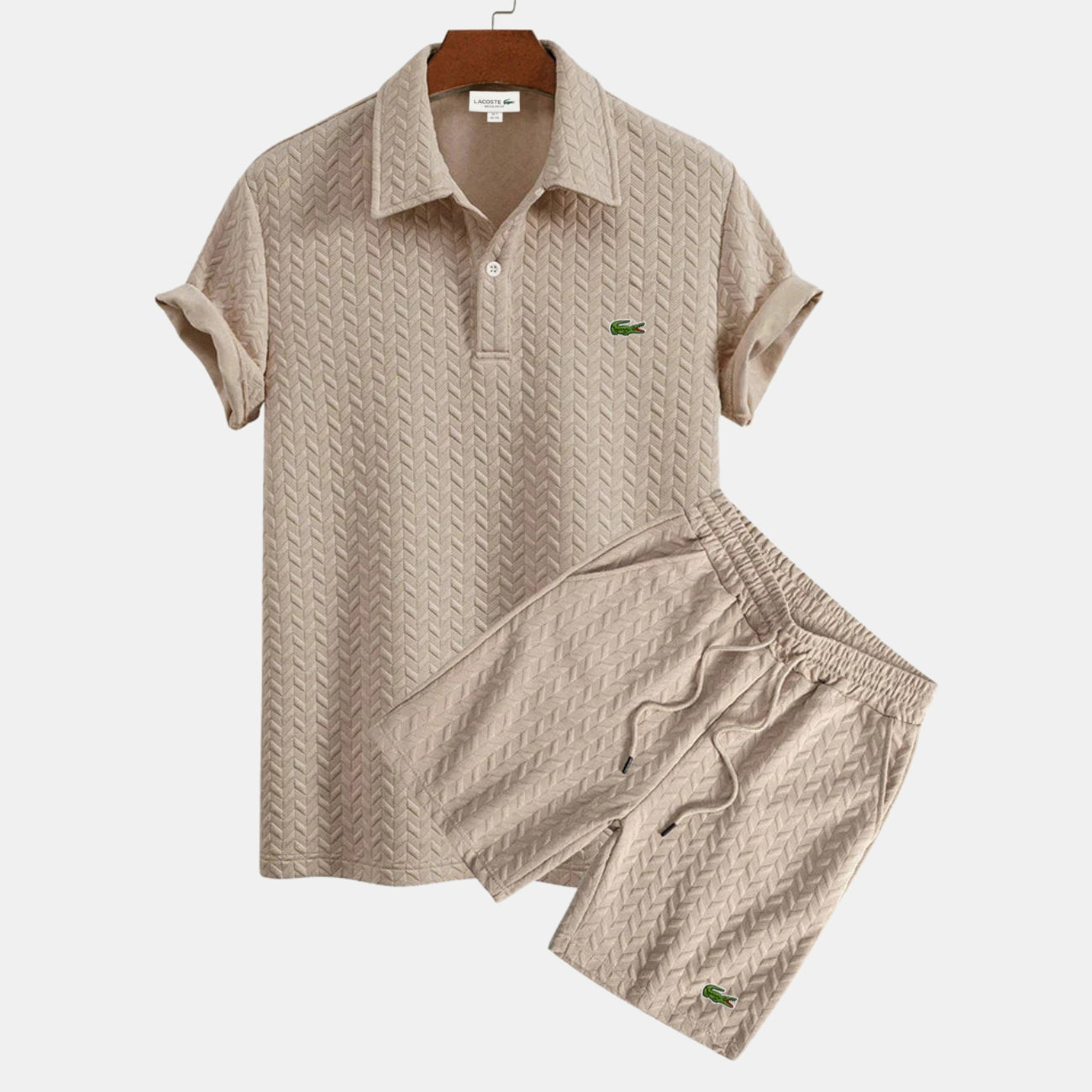Set Polo e Pantaloncini Strutturati