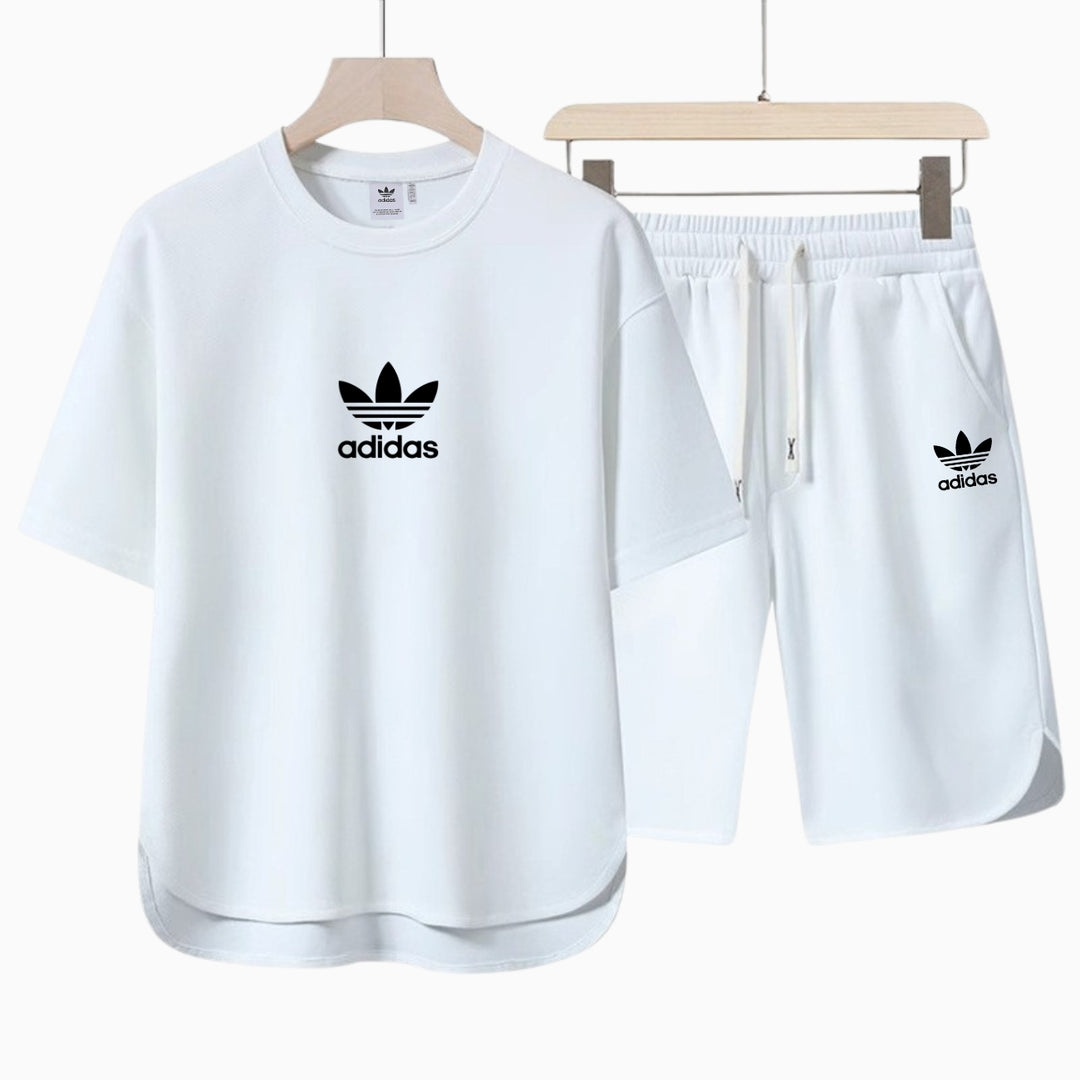 Set per il tempo libero da uomo - T-shirt e pantaloncini