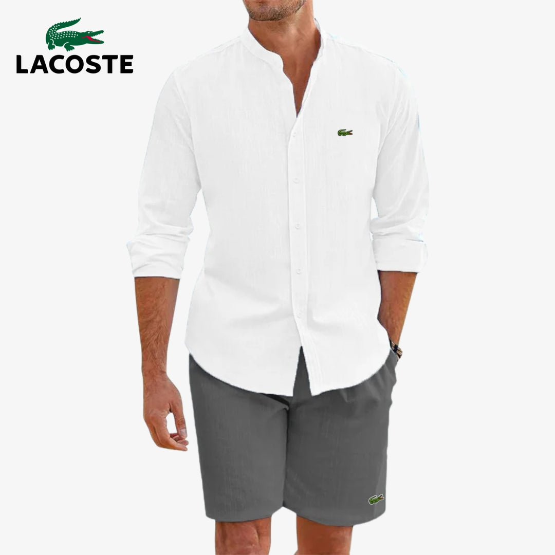 Set elegante di camicia e pantaloncini