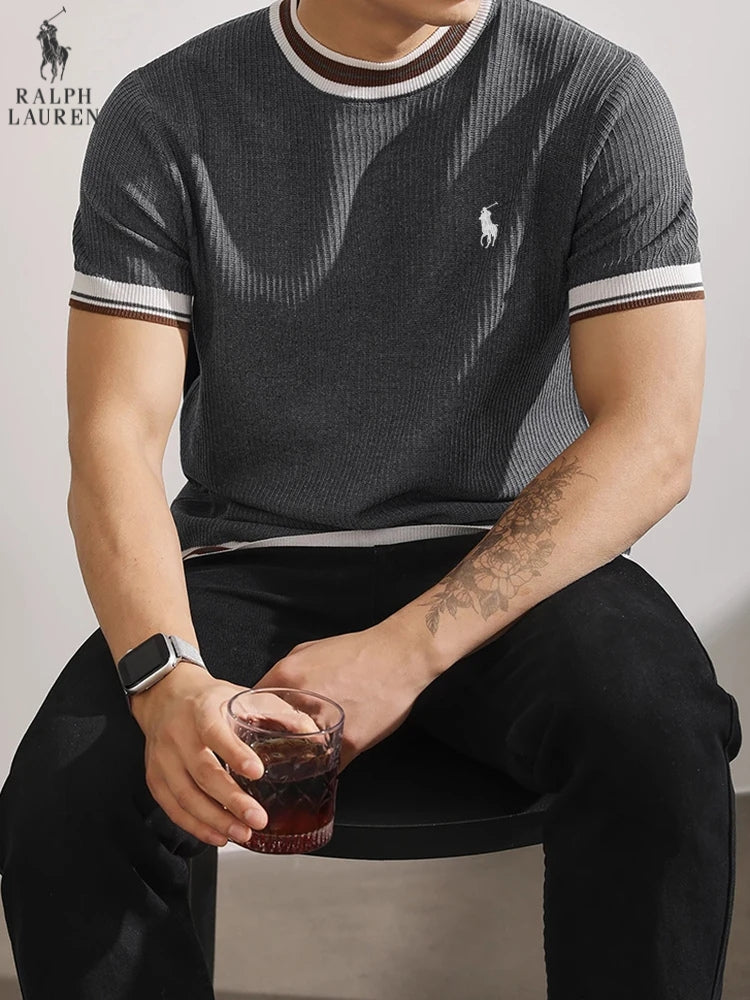 T-shirt casual da uomo || Vestibilità pulita