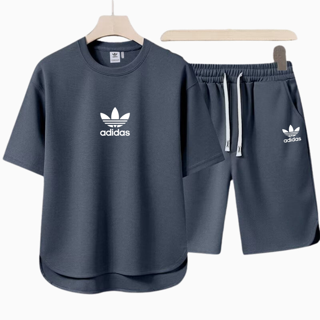 Set per il tempo libero da uomo - T-shirt e pantaloncini
