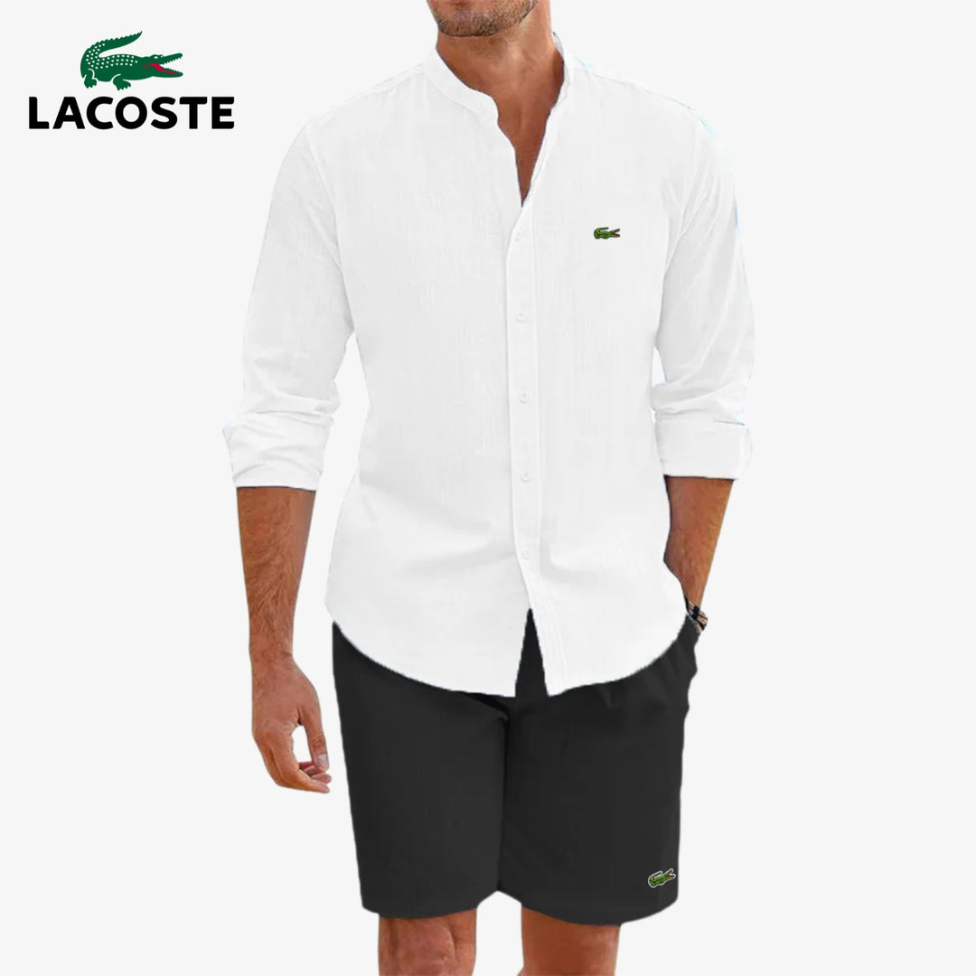 Set elegante di camicia e pantaloncini