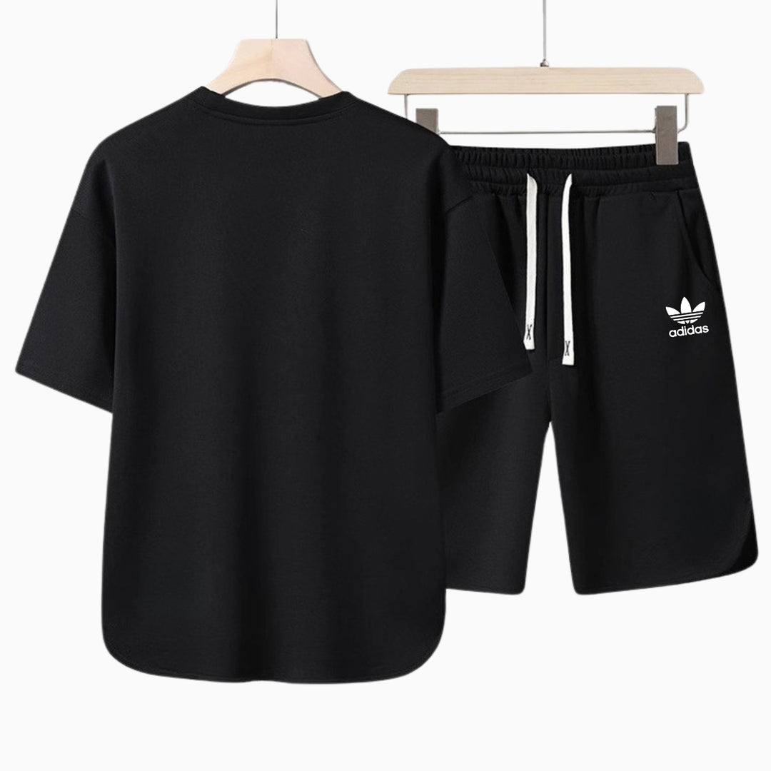 Set per il tempo libero da uomo - T-shirt e pantaloncini