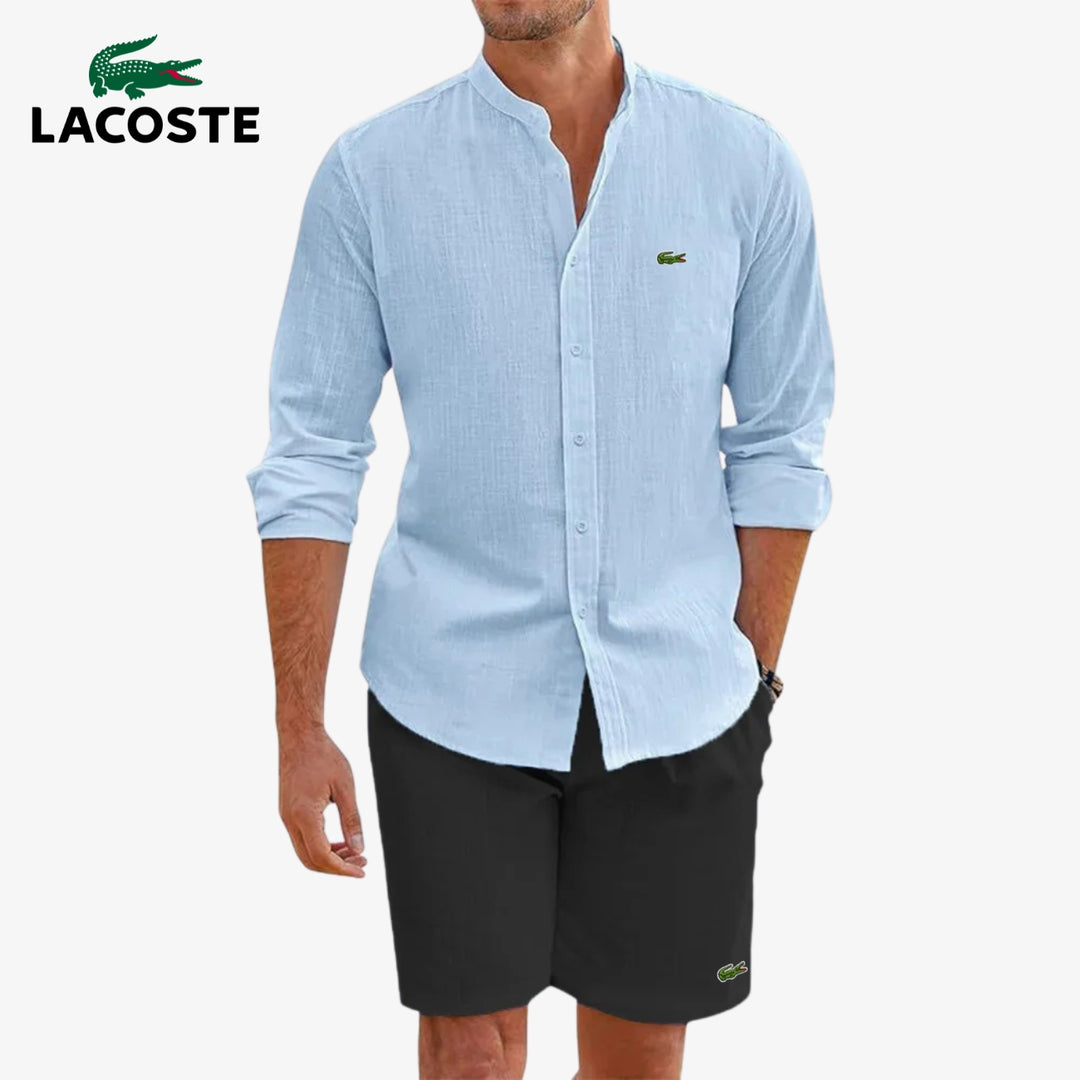 Set elegante di camicia e pantaloncini