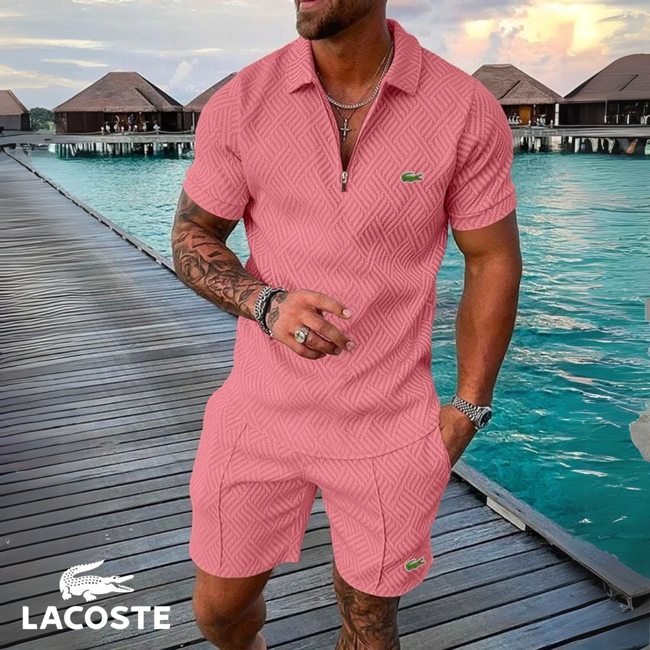 Set estivo casual da uomo