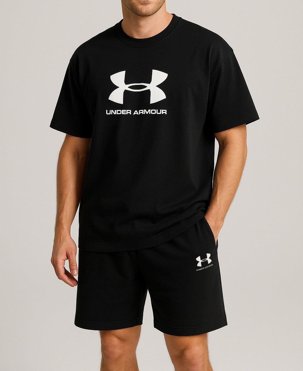 Set estivo casual da uomo || T-shirt e pantaloncini