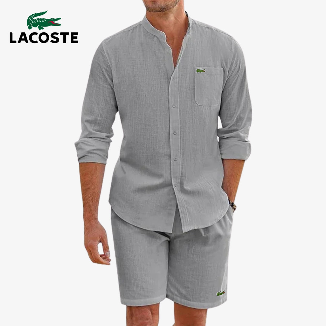 Set elegante di camicia e pantaloncini