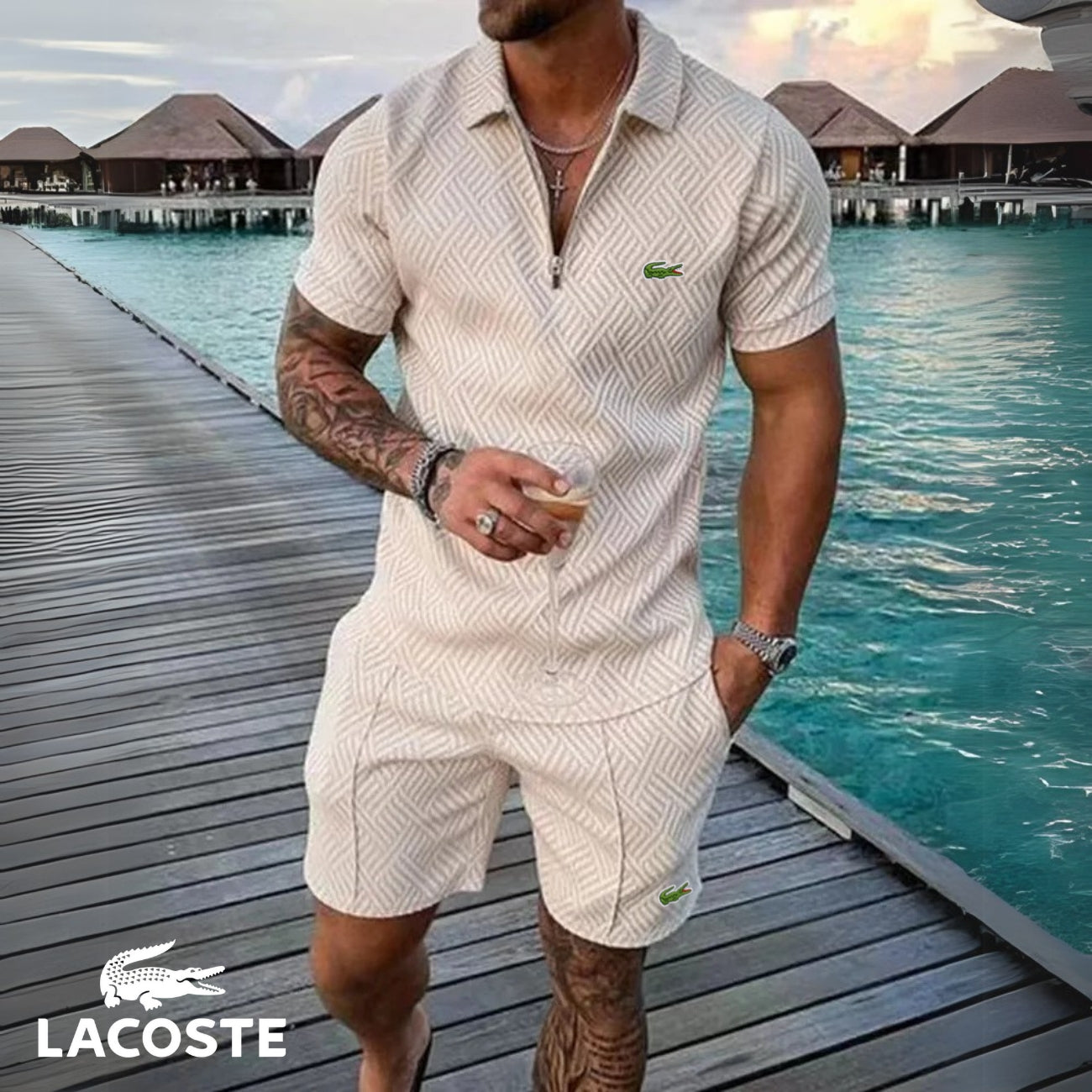 Set estivo casual da uomo