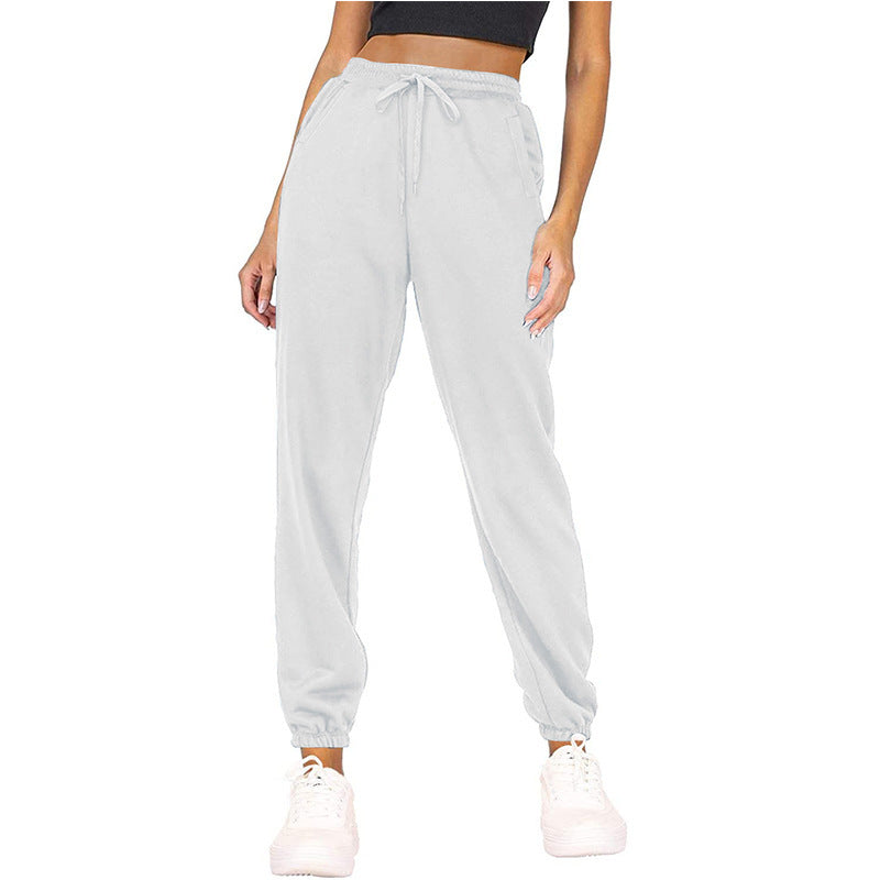 Pantaloni sportivi casual larghi da jogging