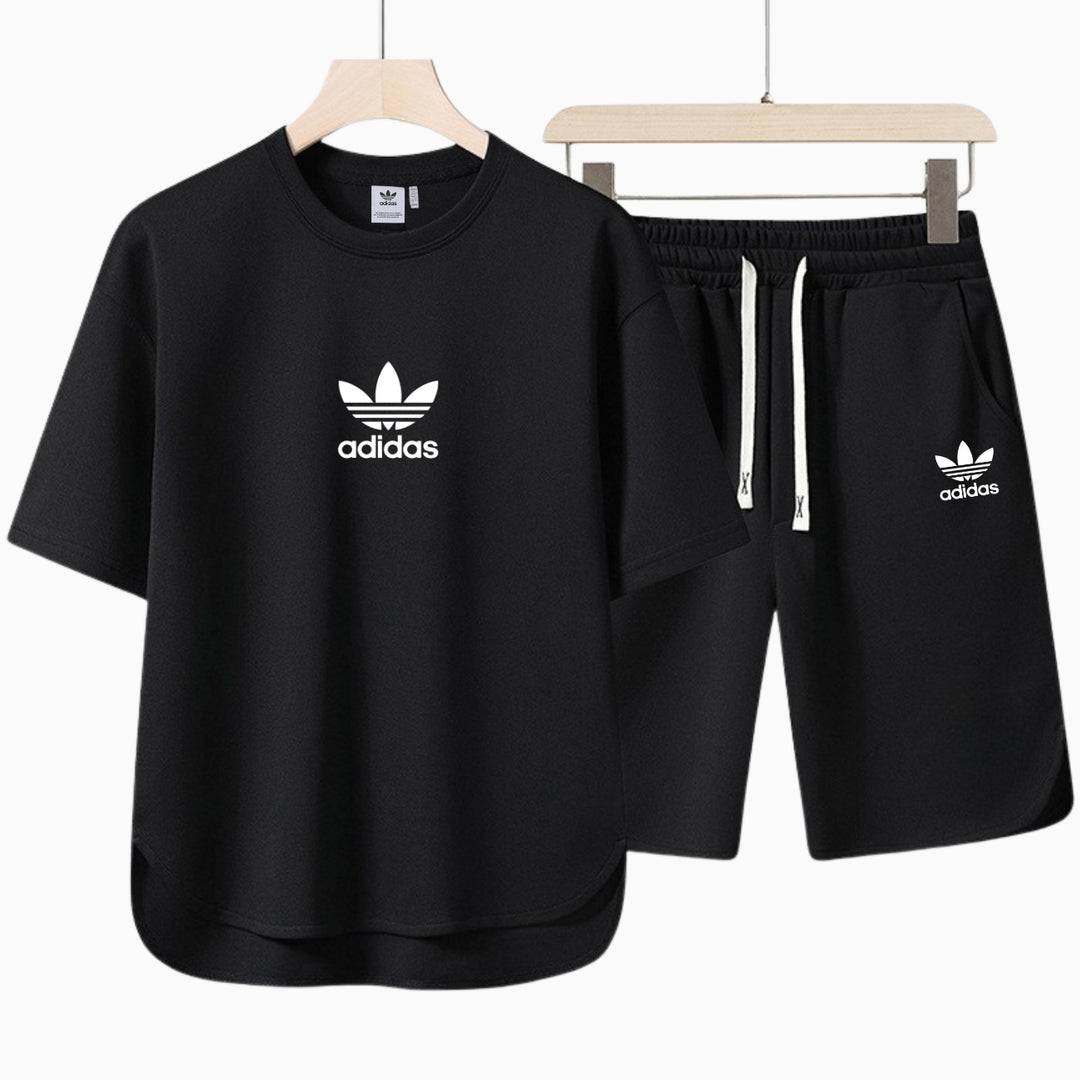 Set per il tempo libero da uomo - T-shirt e pantaloncini