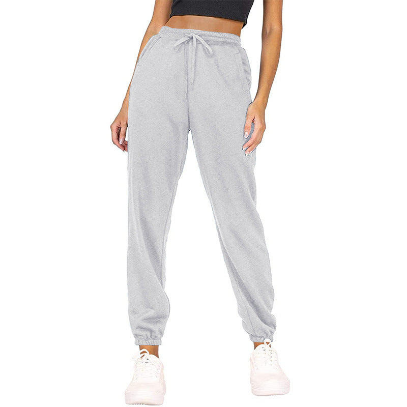 Pantaloni sportivi casual larghi da jogging