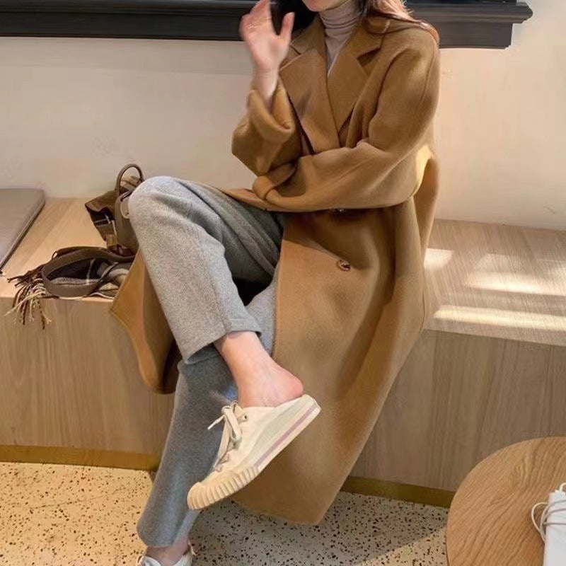 Cappotto in lana pregiata da donna