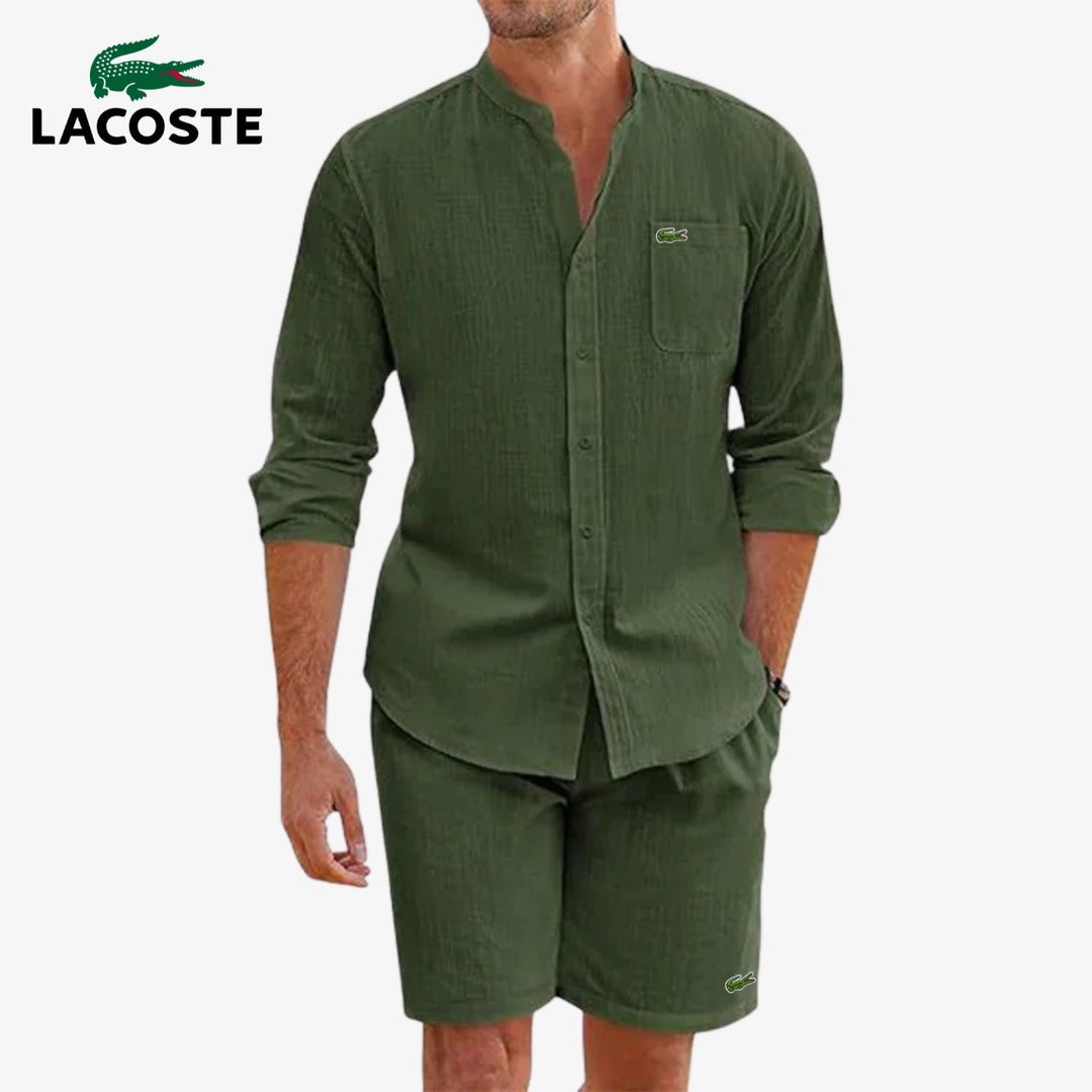 Set elegante di camicia e pantaloncini