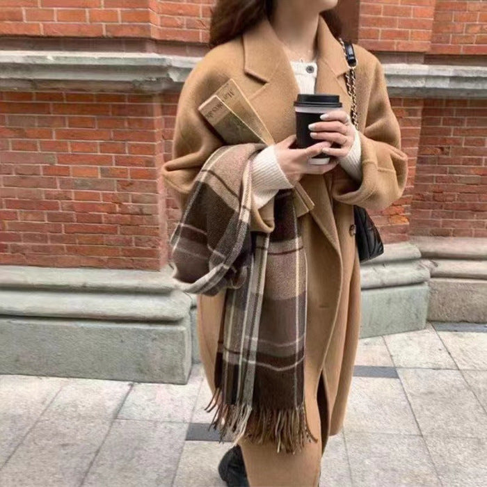 Cappotto in lana pregiata da donna