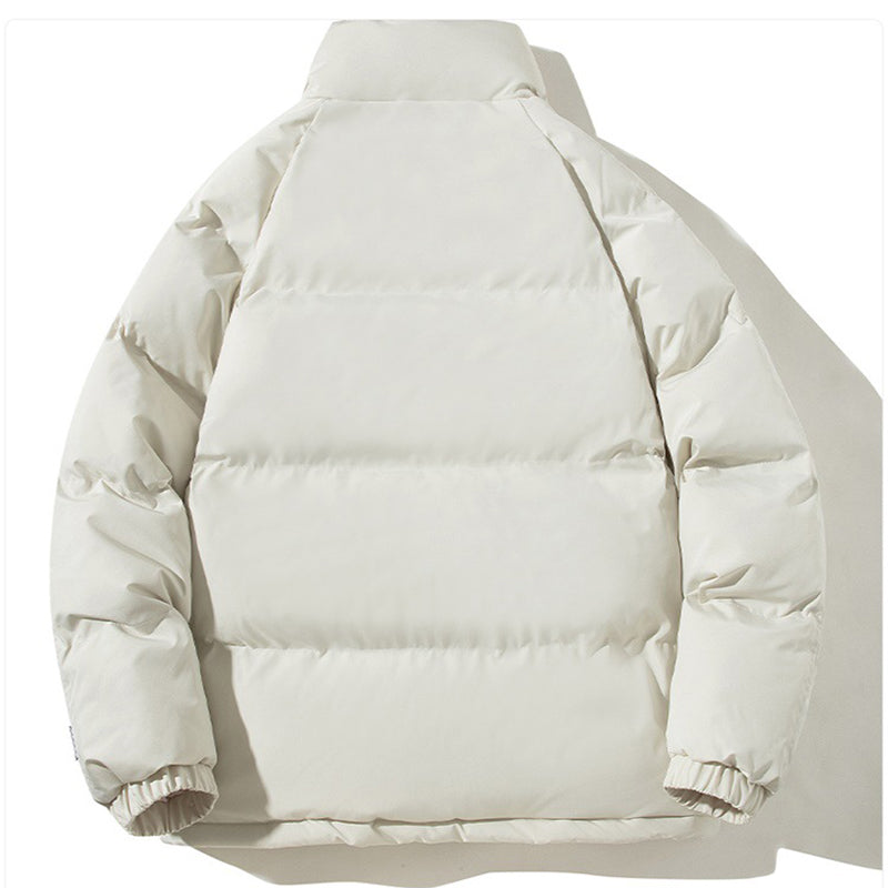 Cappotto Invernale per Coppie – Giacca Spessa in Peluche con Collo Sottoposto e Tasche, Capospalla Caldo e Largo per Uomo e Donna