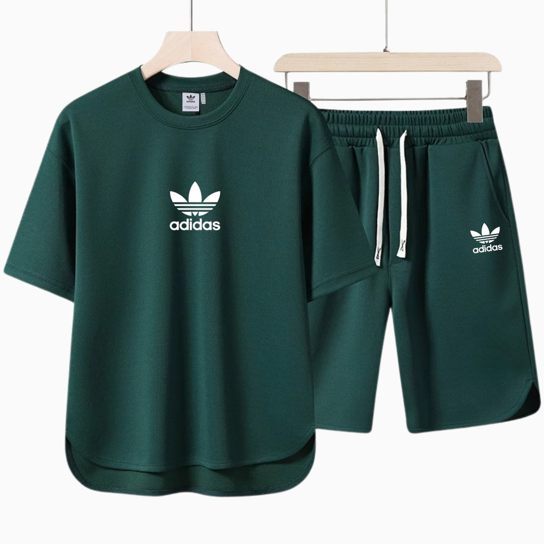 Set per il tempo libero da uomo - T-shirt e pantaloncini