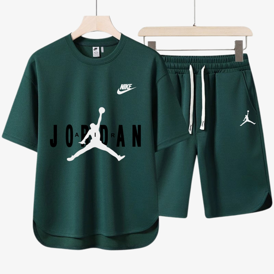 Set casual da uomo - T-shirt e pantaloncini