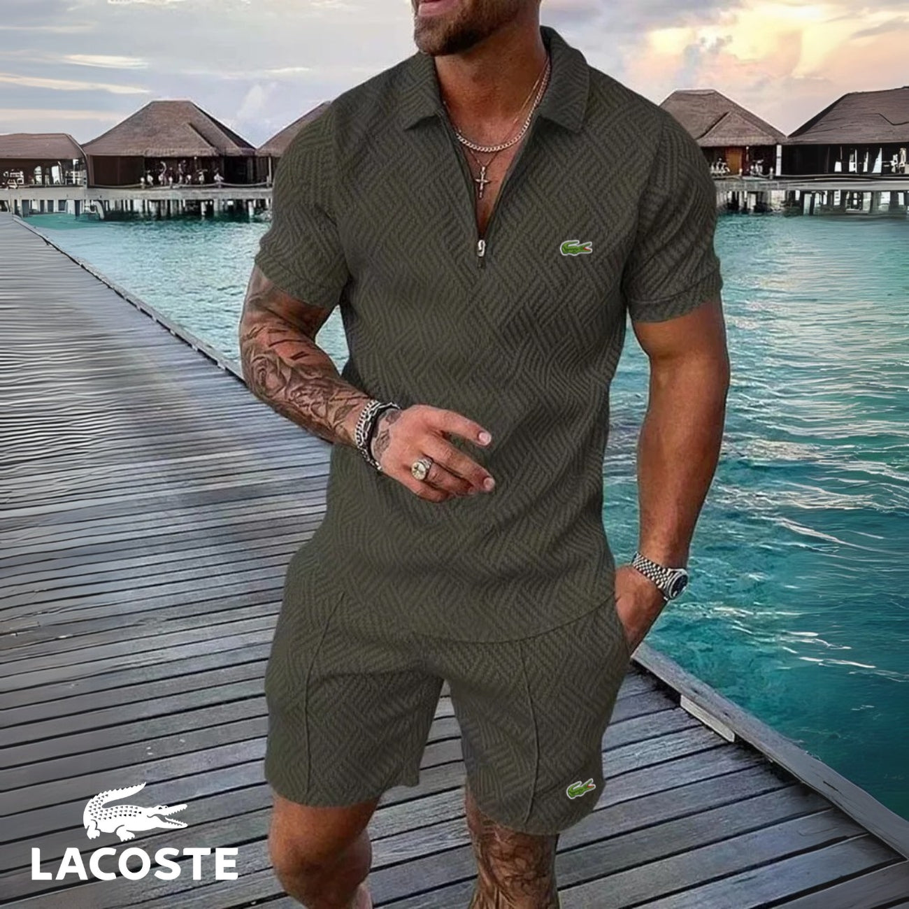 Set estivo casual da uomo