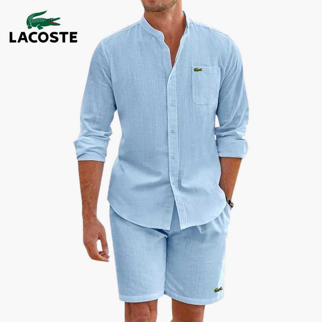 Set elegante di camicia e pantaloncini
