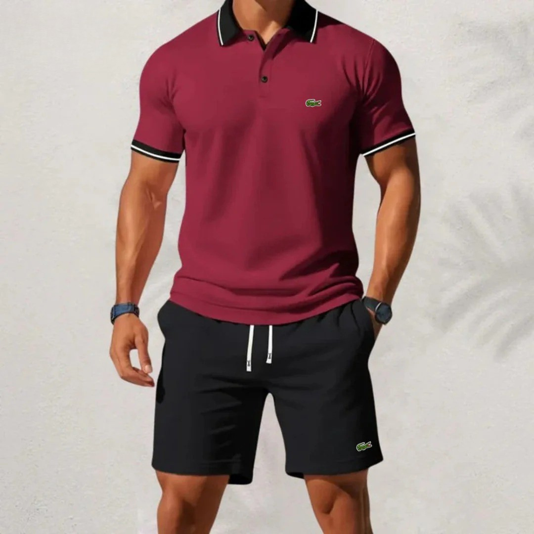 Set di polo e pantaloncini