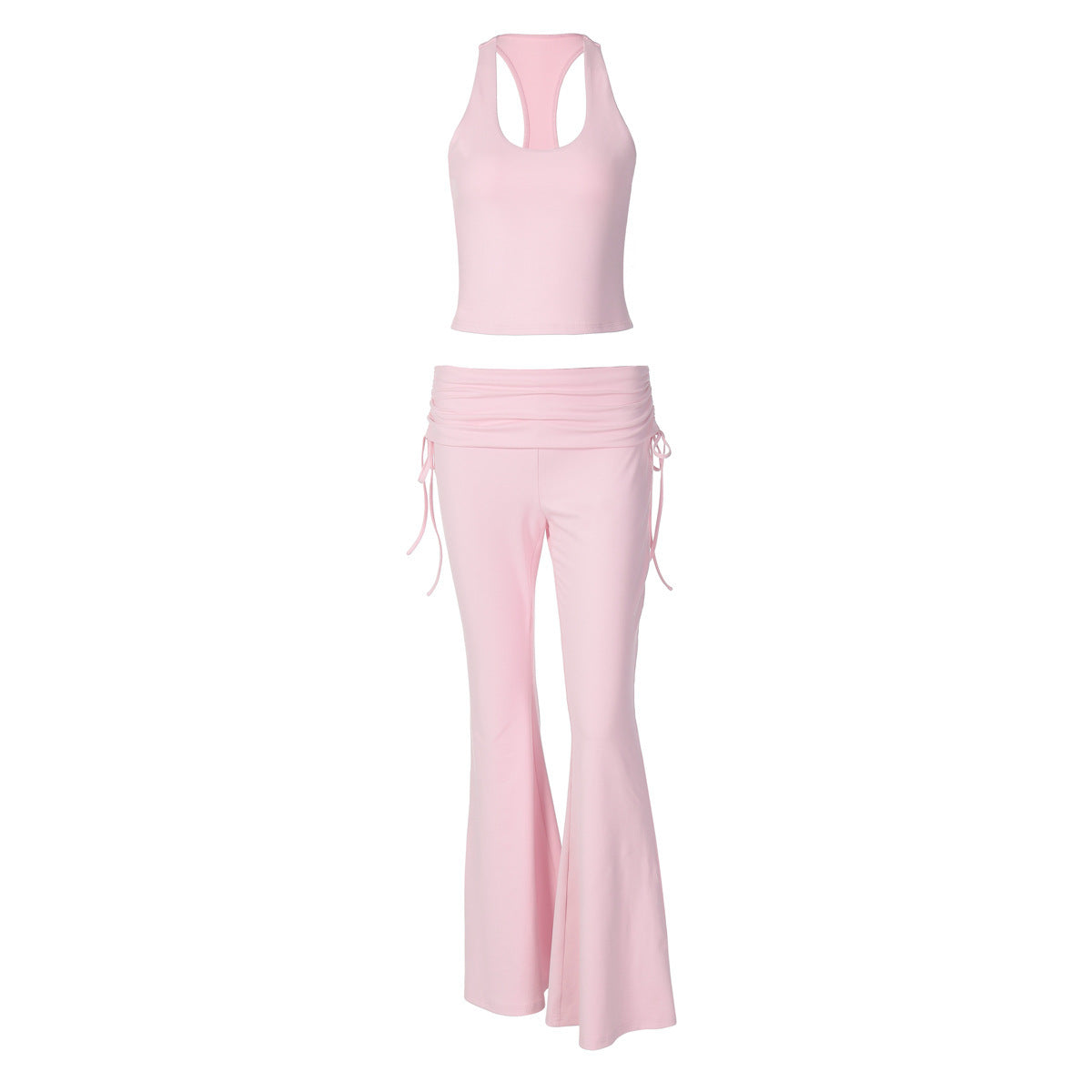 Completo Pantaloni Elegante Slim-fit Monocolore per la Moda