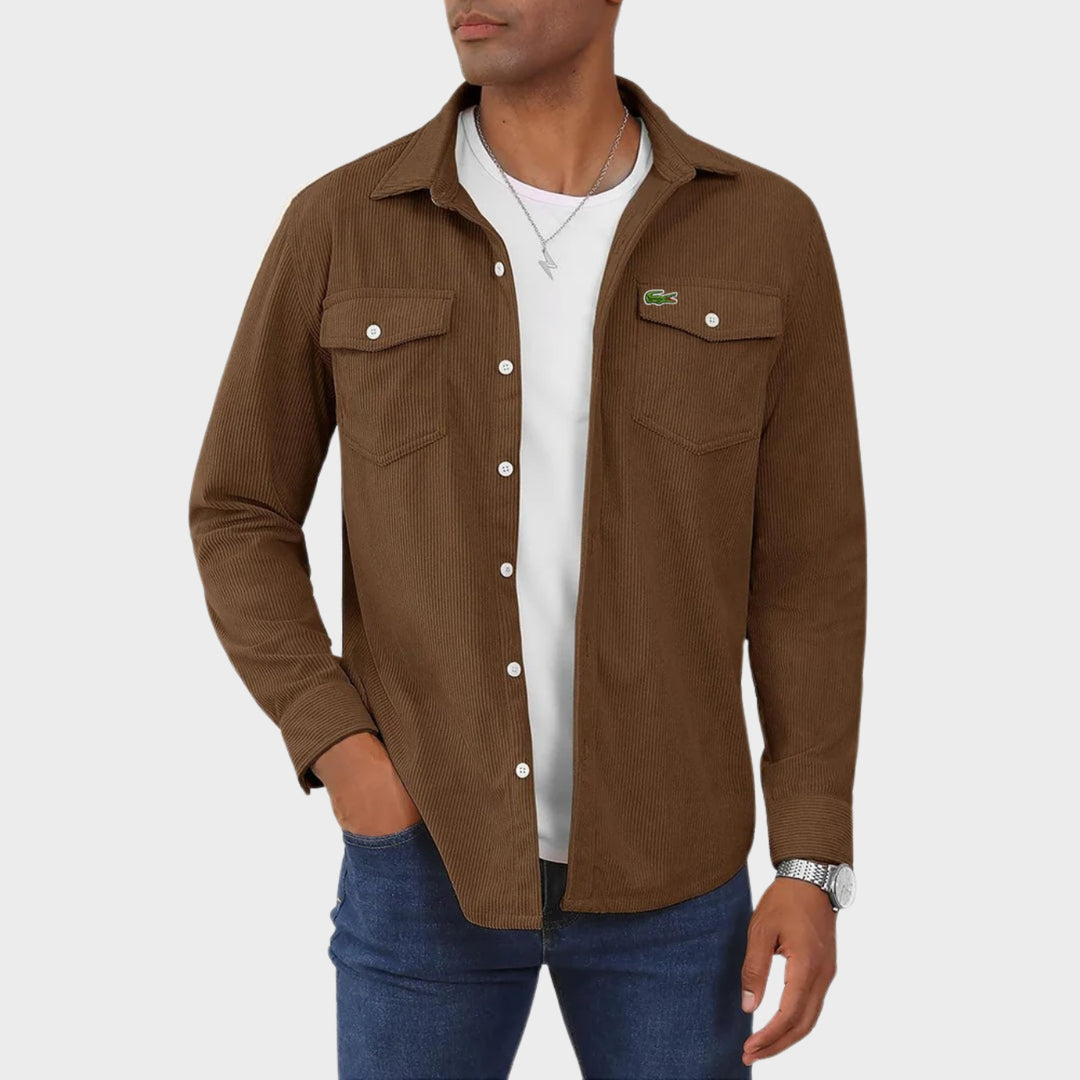 Camicia a maniche lunghe casual
