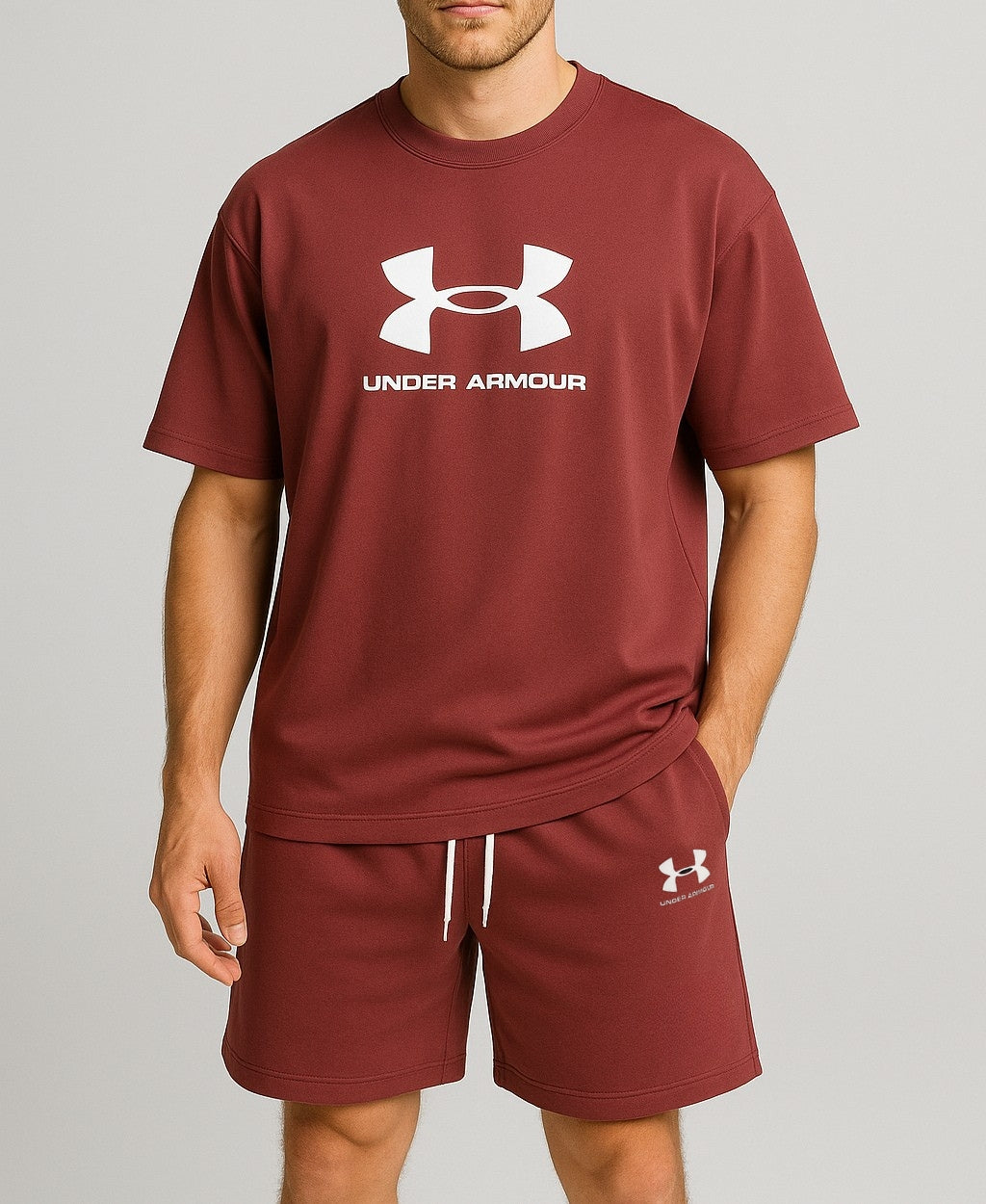 Set estivo casual da uomo || T-shirt e pantaloncini