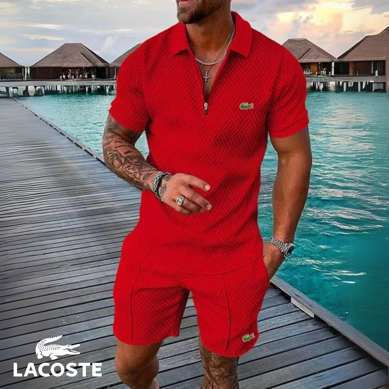 Set estivo casual da uomo