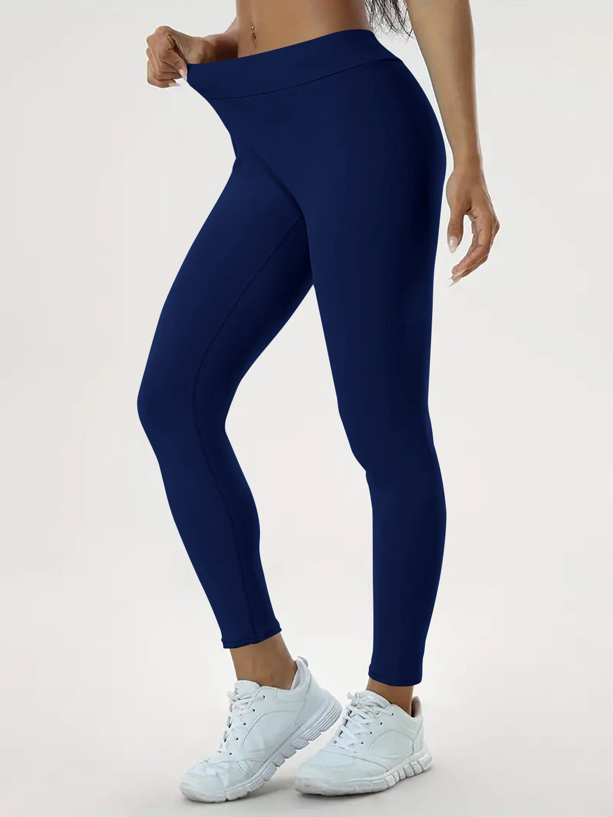 Pantaloni da Yoga da Donna Vita Alta Sollevamento Vita Alta Pantaloni Fitness Elastici e Aderenti