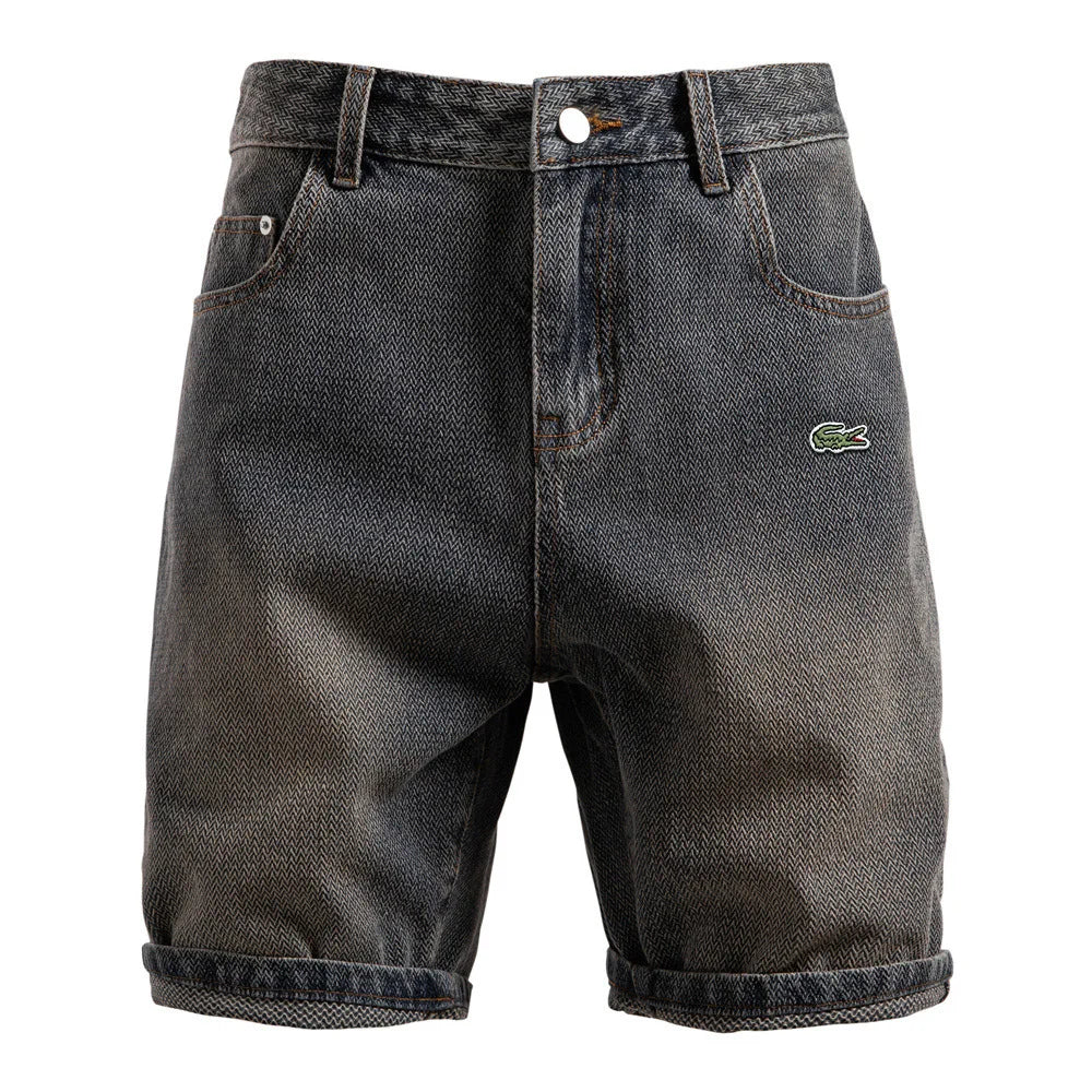 Pantaloncini di jeans casual da uomo
