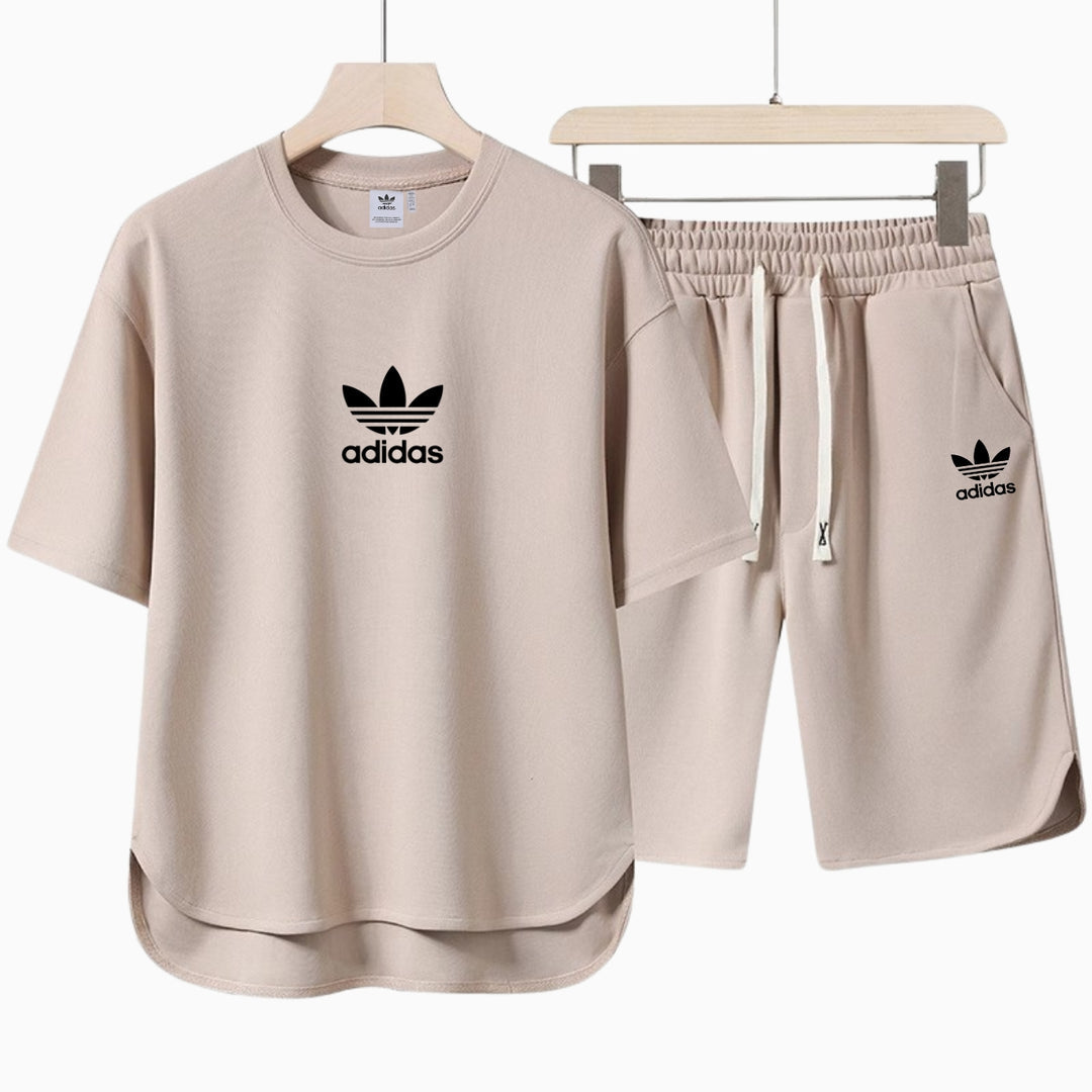 Set per il tempo libero da uomo - T-shirt e pantaloncini