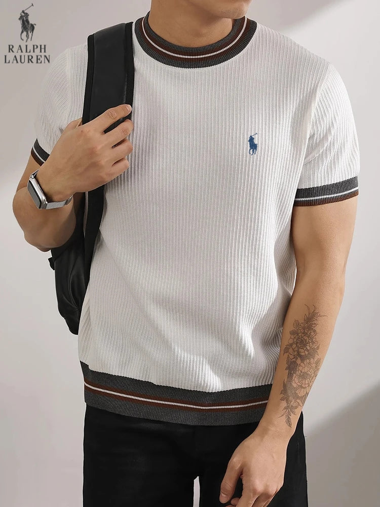 T-shirt casual da uomo || Vestibilità pulita
