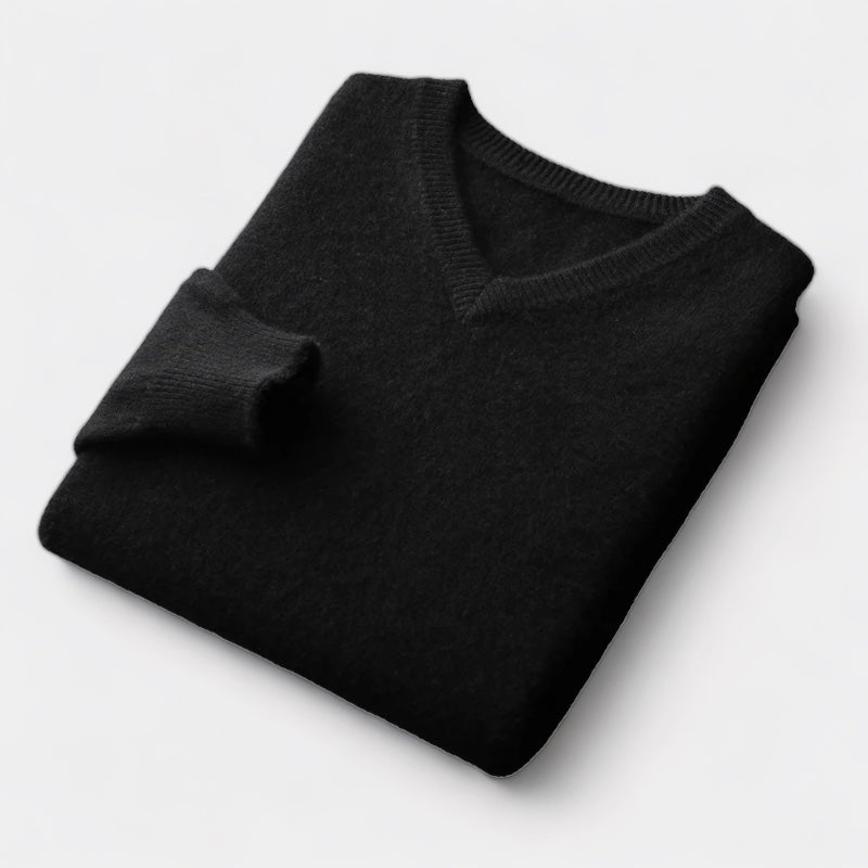 Pullover con Scollo a V