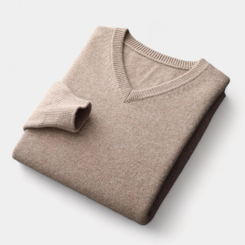 Pullover con Scollo a V