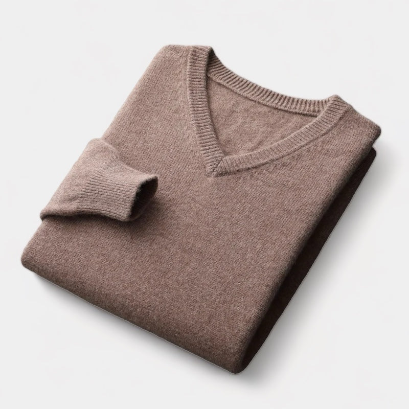 Pullover con Scollo a V