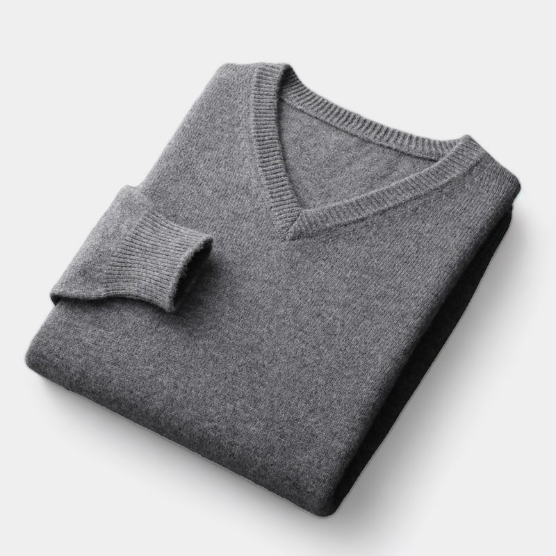 Pullover con Scollo a V