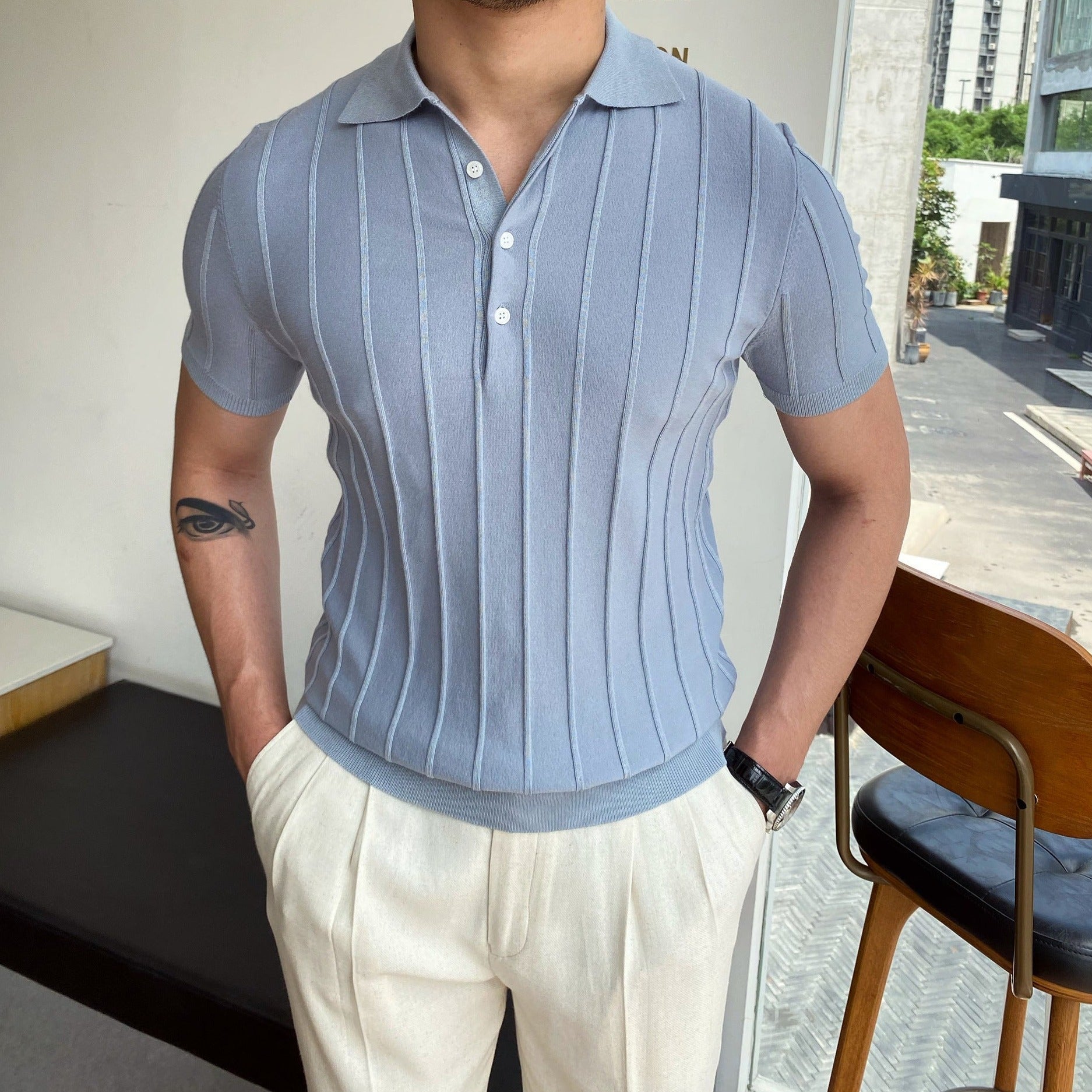 Polo a Righe