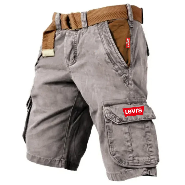 Pantaloncini cargo da uomo