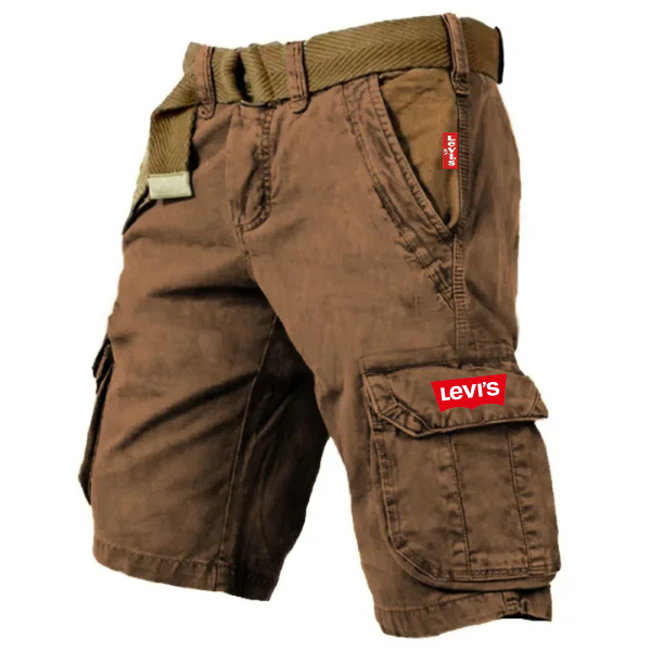 Pantaloncini cargo da uomo