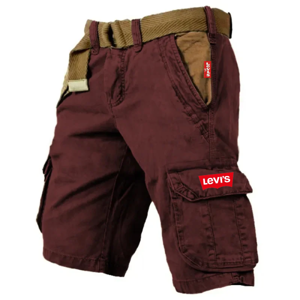 Pantaloncini cargo da uomo