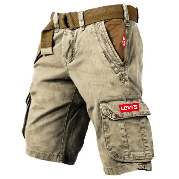 Pantaloncini cargo da uomo