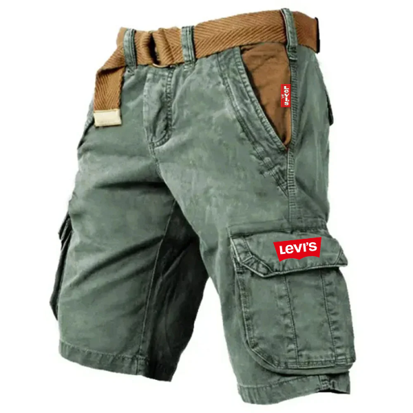 Pantaloncini cargo da uomo