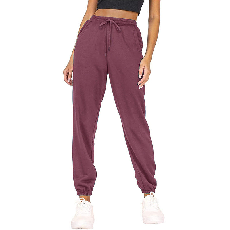 Pantaloni sportivi casual larghi da jogging